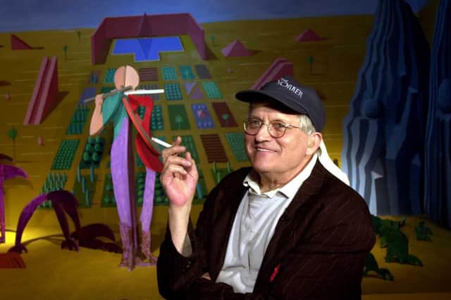 David Hockney is one of Yorkshire's cultural icons. Photo: Bruce Rollinson.