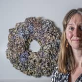 Full Circle Funerals' Director Sarah Jones, photographed in the headquarters of the funeral home in Guiseley. Picture: Ernesto Rogata.