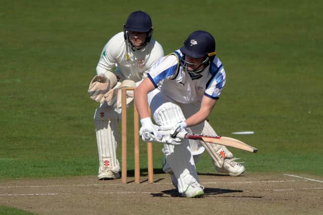 Gary Ballance continued his solid pre-season with 66 from 88 balls. Picture: Dave Williams.