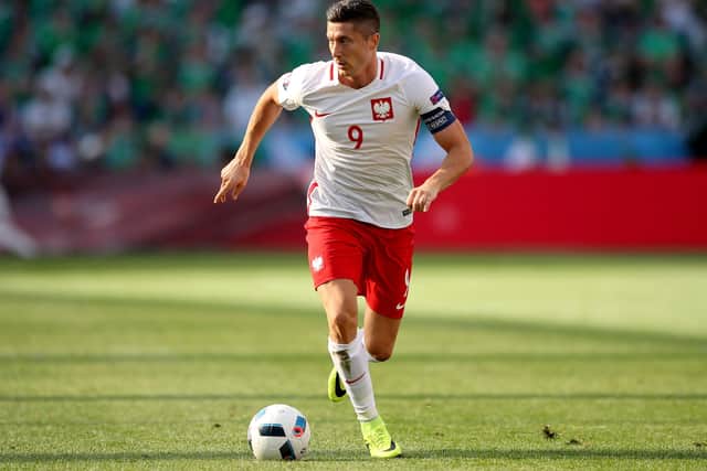 INJURY BLOW: Poland striker Robert Lewandowski. Picture: Nick Potts/PA