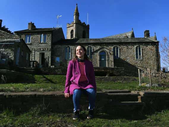 Emily Rowe Rawlence who bought the Church House and the Nash dance studio in Hawes and started researching its history, finding it was an old school, one of dozens lost in the Dales over the century, and started exploring story of history of Dales schools. Picture : Jonathan Gawthorpe