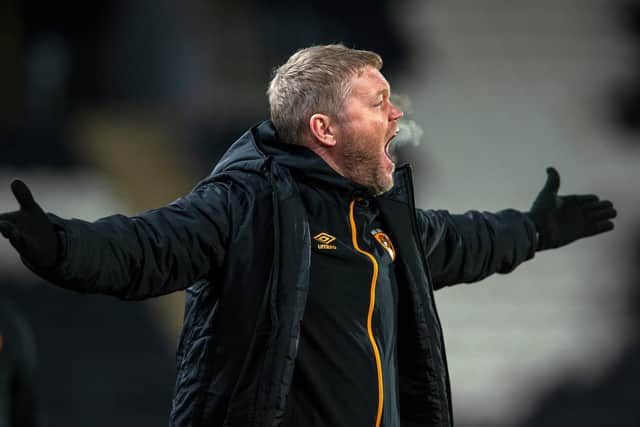 DOWN ONE: Hull City boss Grant McCann.
 Picture: Bruce Rollinson