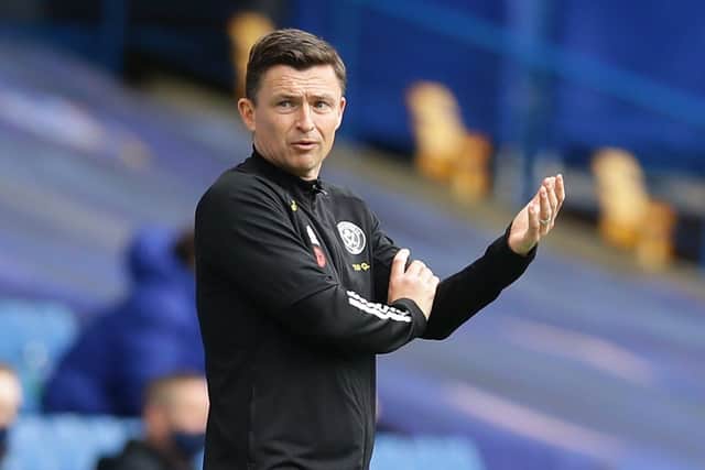 Paul Heckingbottom, interim manager of Sheffield United. Picture: David Klein/Sportimage