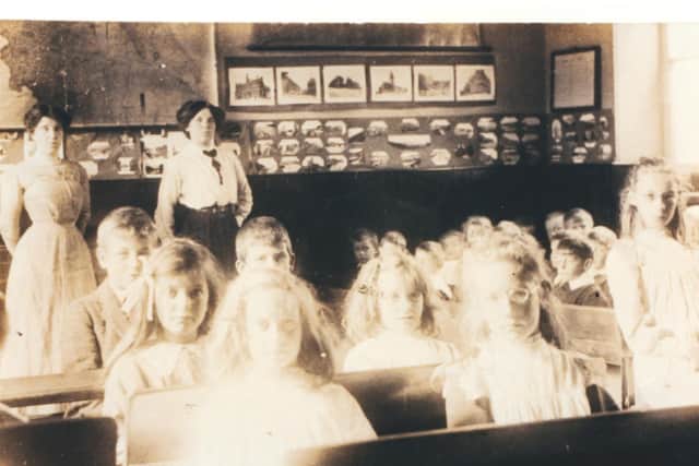 Stalling Busk School c.1897 - image from Story of Schools.