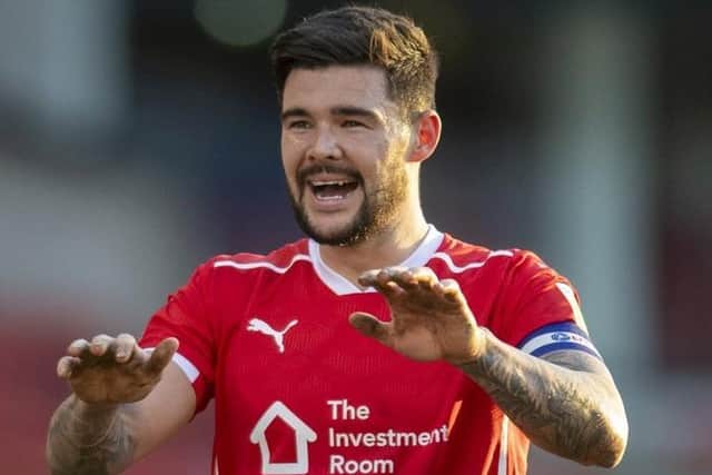 Barnsley captain Alex Mowatt at the end of the home game against Millwall. Picture: Tony Johnson.