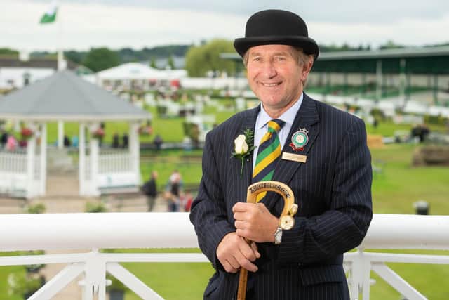 Charles Mills is Honorary Show Director of the Great Yorkshire Show.
