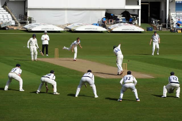 New support: Yorkshire CCC have another sponsor.