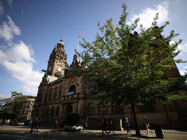 Sheffield town hall.
