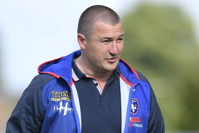 Wakefield Trinity coach, Chris Chester. Picture: George Wood/Getty Images.
