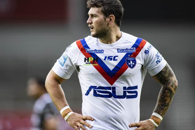 Wakefield Trinity prop Jay Pitts is looking for a good run of games this year after a Covid-hammered 2020. Picture: Isabel Pearce/SWpix.com.