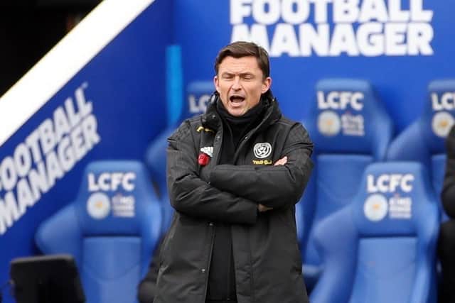 Looking for signs: Sheffield United caretaker manager Paul Heckingbottom.