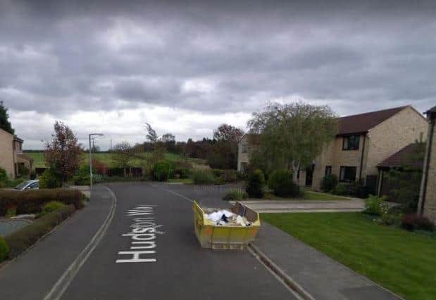 The couple lived on Hudson Way in Tadcaster