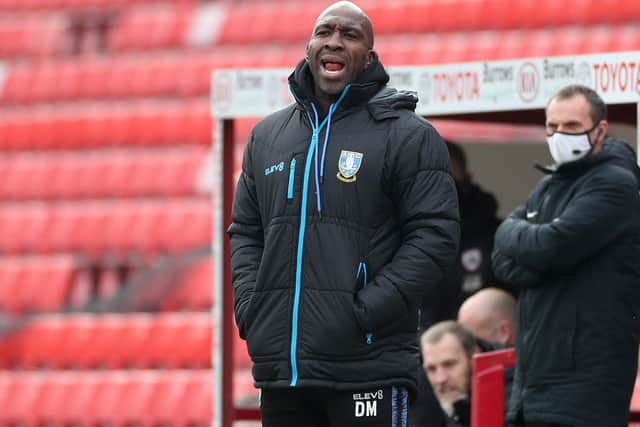 Sheffield Wednesday manager Darren Moore. Picture: PA