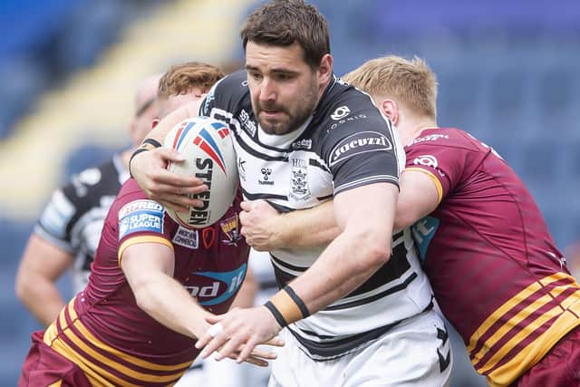 MISSING: Josh Bowden is absent for Hull FC due to concussion. Picture by Allan McKenzie/SWpix.com
