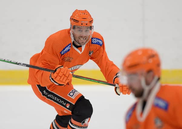 IMPACT PLAYER: Jason Hewitt is tipped to play a vital role for Sheffield Steelers during the forthcoming Elite Series. Picture: Dean Woolley.