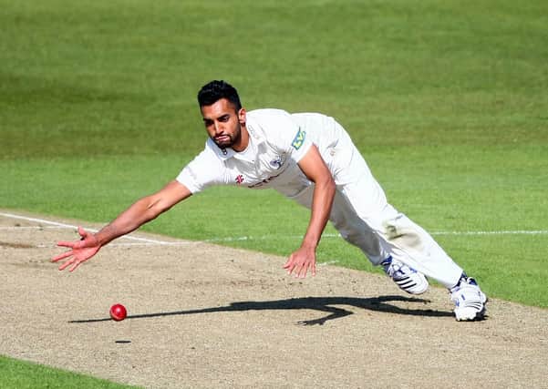 GOOD TIMES: Yorkshire's Ajmal Shahzad in action against Kent back in 2012. Picture by Vaughan Ridley/SWPix.com