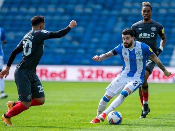 DOUBT: Huddersfield Town full-back Pipa