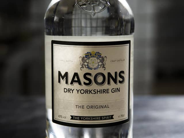 Masons Gin, which is based at Leeming in the Chancellor's constituency of Richmond