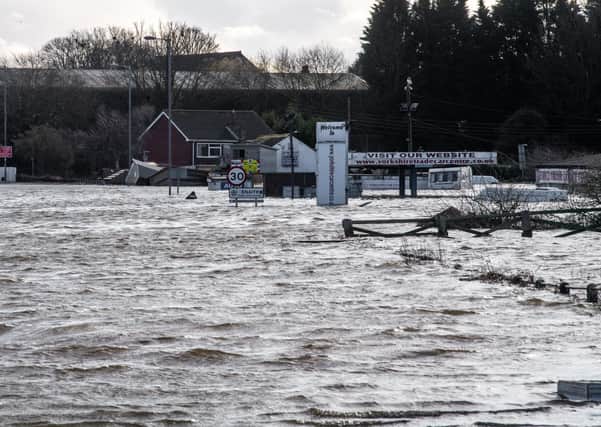 The devastating flooding in Snaith. Photo: James Hardisty.