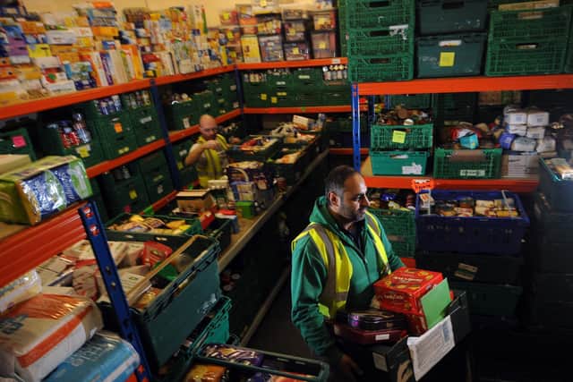 Leeds South & East Foodbank's Hunslet depot, which is relied on by thousands of people in this half of the city