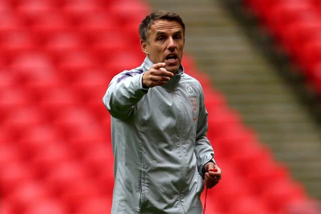 England manager Phil Neville. Picture: Steven Paston/PA