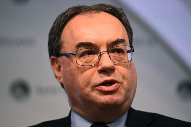 Andrew Bailey  Photo:  Kirsty O'Connor/PA Wire
