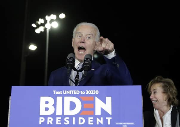 Former US vice president Joe Biden is back in the race to challenge Donald Trump in November's presidential election.