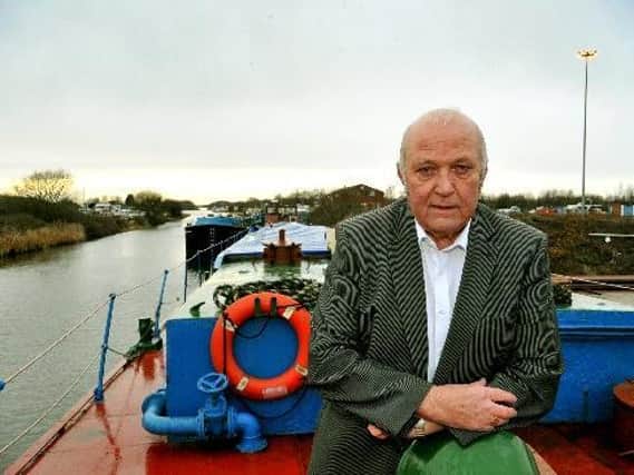 John Branford - he hopes the first barge will be taking freight to Leeds in mid-April
Picture: Gary Longbottom