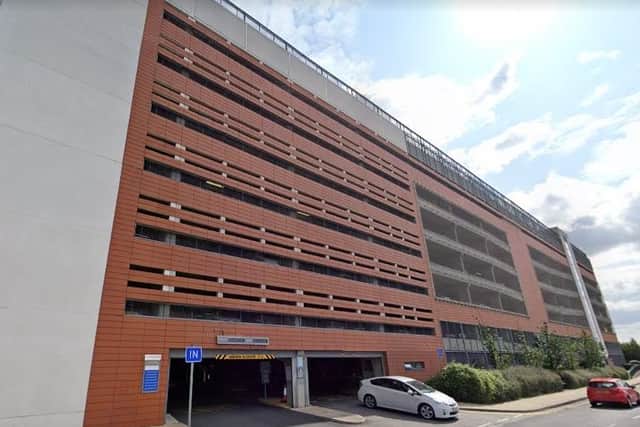 Cain Staple threatened nurse with knife before stealing her car in the car park near to Bexley Wing at St James' Hospital, Leeds.