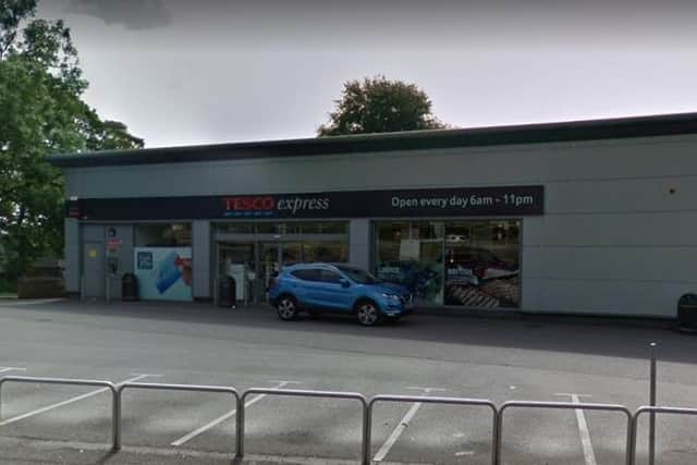 Stolen was used by Cain Staple to carry out a ram raid at Tesco Express, Low Moor, Bradford.