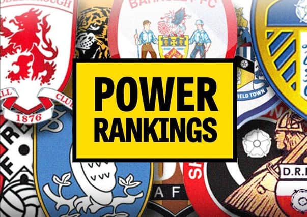 Power Rankings: Harrogate Town have moved top of the Yorkshire rankings