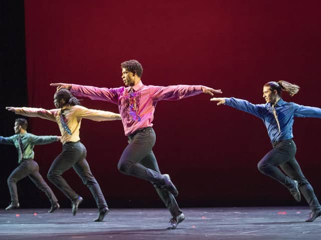 The Acosta Dance Company in action at the Royal Albert Hall. (Credit: Alastair Muir).