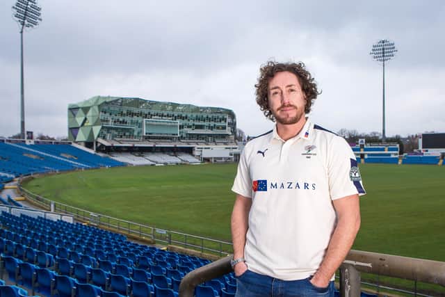 Former Yorkshire player Ryan Sidebottom has returned to Headingley to join coaching team. Picture: Alex Whitehead/SWpix.com