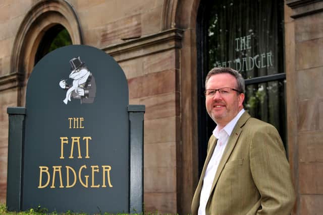 Simon Cotton is managing director of the HRH Group which operates eight venues across Harrogate and York, including the iconic Fat Badger brand.