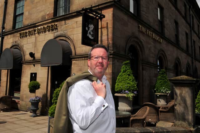 Simon Cotton is managing director of the HRH Group which operates eight venues across Harrogate and York, including the iconic Fat Badger brand.