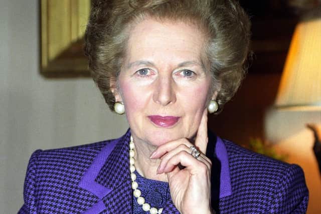 Margaret Thatcher. Picture: Tony Harris/PA Wire.