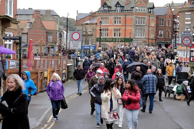 Whitby draws the crowds whatever the season.