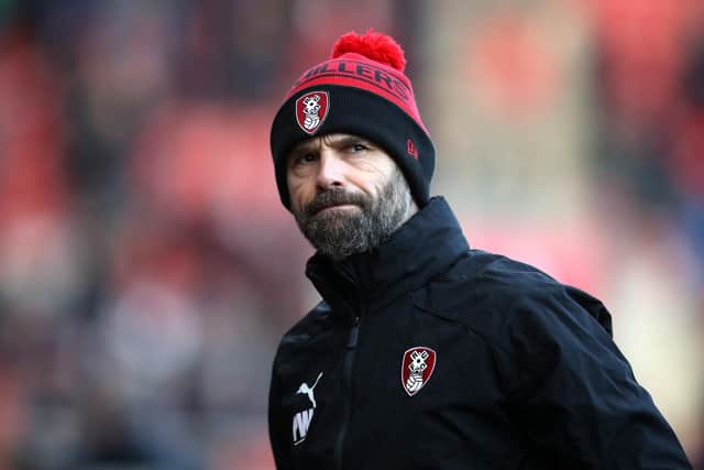 PAUL WARNE: He and his Rotherham United side have enjoyed a fine season so far. Picture: Getty Images.