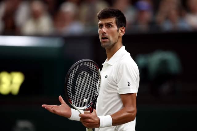 World number one Novak Djokovic "failed to provide appropriate evidence to meet the entry requirements to Australia" and his visa has been cancelled, the Australian Border Force has announced. (Picture: John Walton/PA Wire)