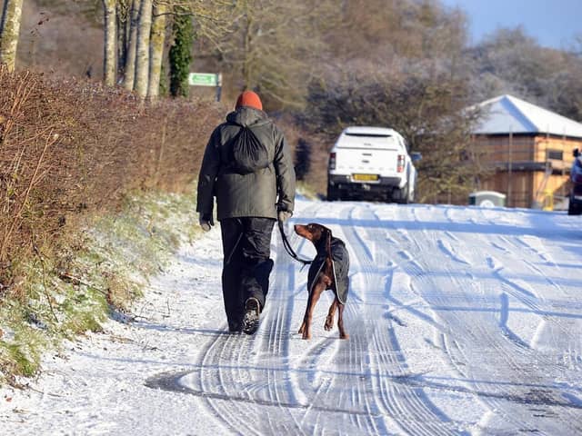 A yellow weather warning for ice and snow has been issued for parts of Yorkshire. (Pic credit: Stu Norton)
