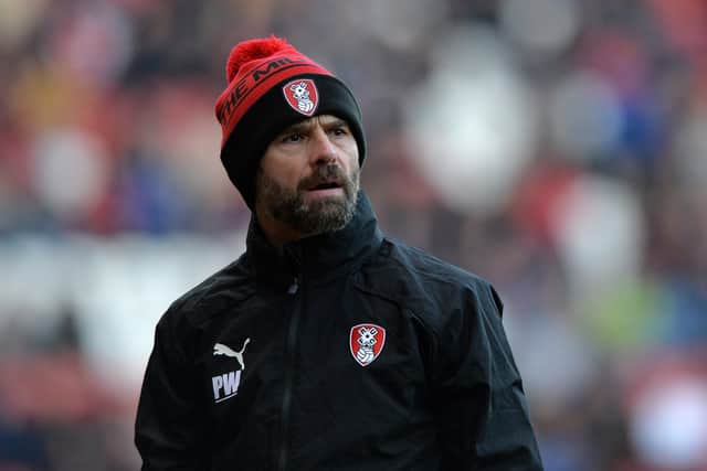 No go: Paul Warne says Ladapo won't leave Rotherham unless the deal is right for the club. Picture Bruce Rollinson