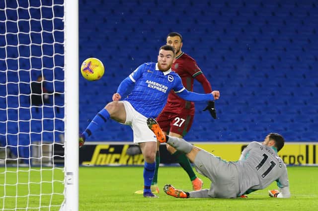 Keen to play: Brighton and Hove Albion's Aaron Connolly has joined Middlesbrough on loan until the end of the season. Picture: Gareth Fuller/PA Wire