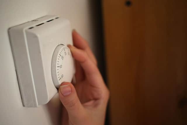 Central heating thermostat. (Pic credit: Steve Parsons / PA Images