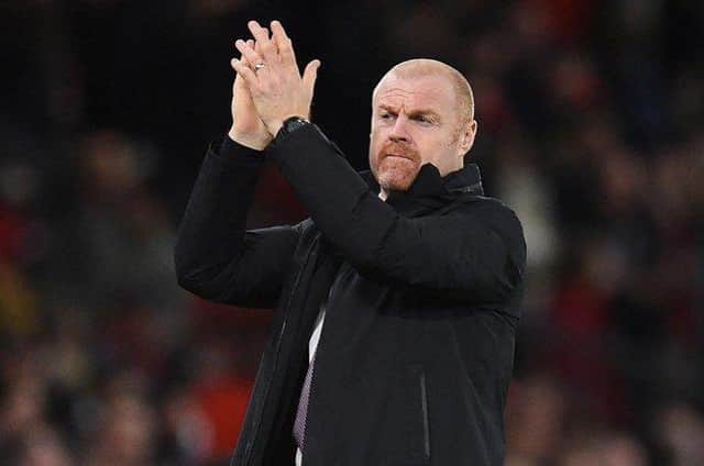 Burnley boss Sean Dyche. Picture: Getty Images.