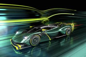 Library image of the Aston Martin Valkyrie AMR Pro.  Picture: Aston Martin/PA.