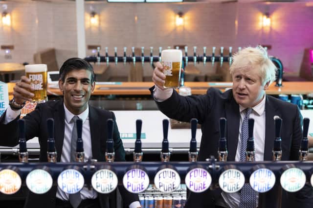Boris Johnson and Rishi Sunak's economic record continues to come under scrutiny.