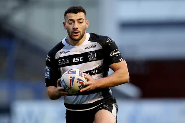 Hull FC's Jake Connor: On a double mission.