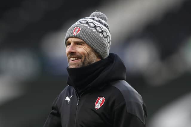 Rotherham United manager, Paul Warne Picture: Darren Staples/Sportimage