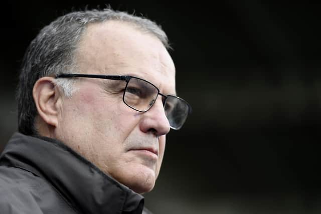 Marcelo Bielsa, head coach of Leeds United. (Photo by George Wood/Getty Images)