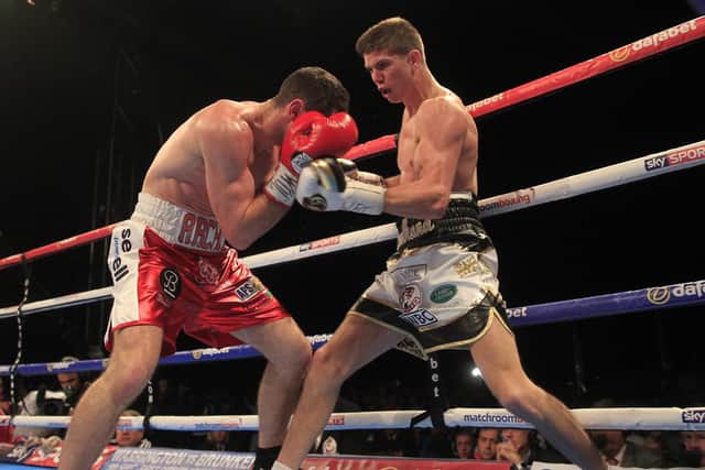 Rumble on the Humber: Luke Campbell beats fellow Hull fighter Tommy Coyle in 2015 (Picture: Laurence Lustig)